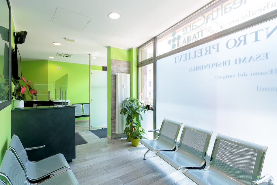 Interno del centro medico