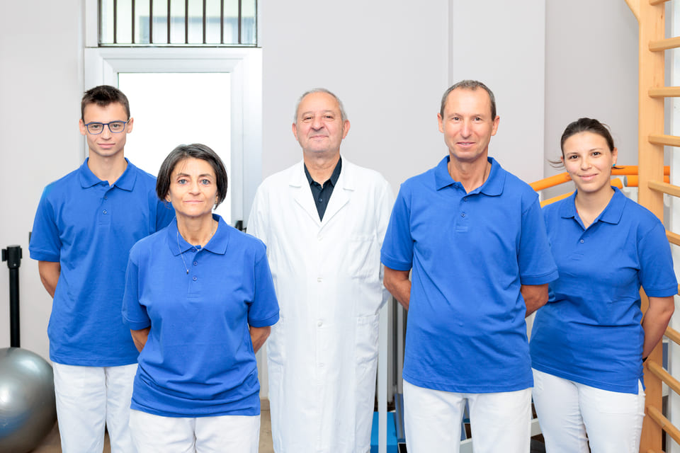 Équipe medica del centro