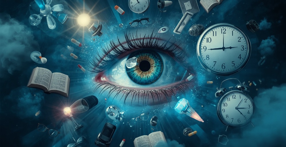 Vista affaticata: non è solo il tempo davanti allo schermo