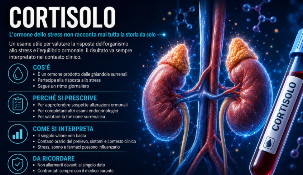 Cortisolo: l’ormone dello stress non racconta mai tutta la storia da solo