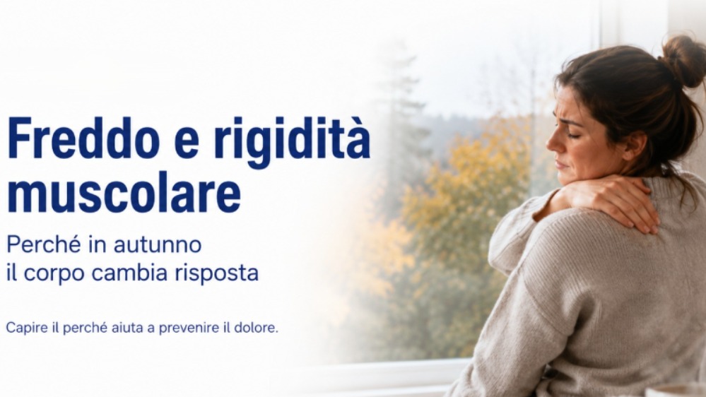 Freddo e rigidità muscolare: perché in autunno il corpo cambia risposta
